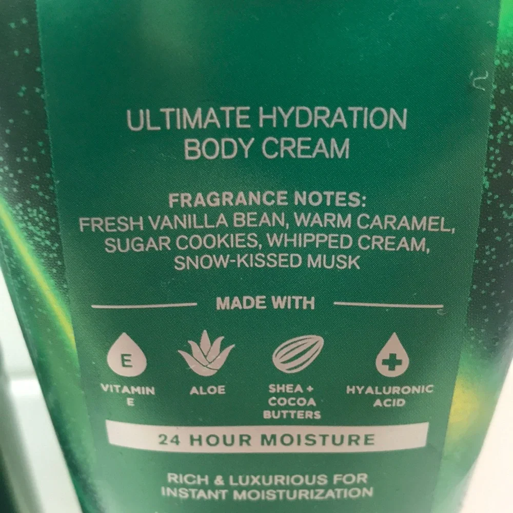NWT! BBW Vanilla Bean Noel Body Wash & Body Cream